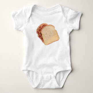 Body Para Bebé Mantequilla de cacahuete y sandwich de gelatina