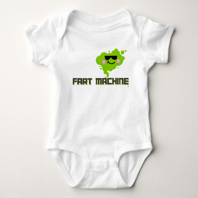 Body Para Bebé Máquina Fart (Anverso)