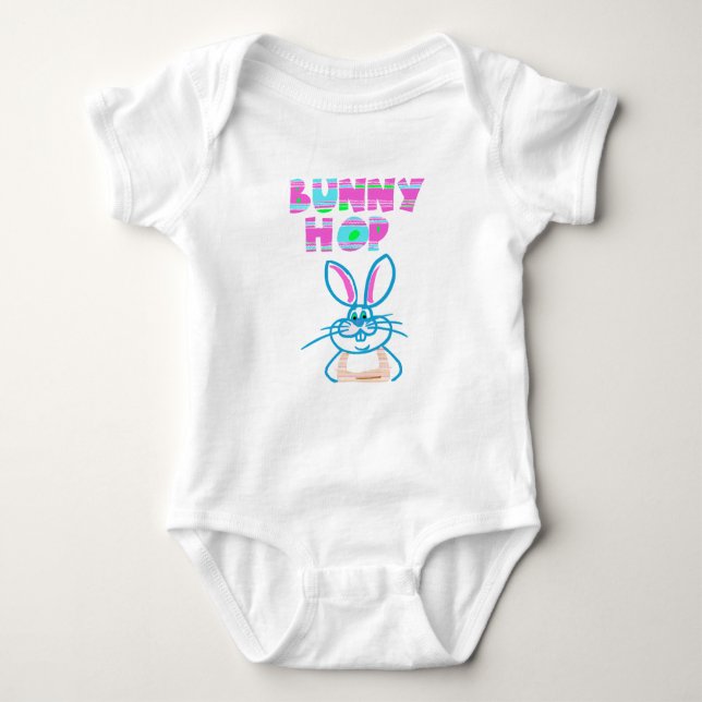 BODY PARA BEBÉ MÁQUINA INFANTIL DE BUNNY DE ORIENTE (Anverso)