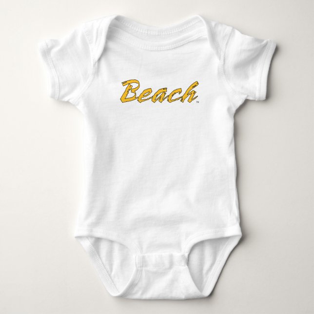 Body Para Bebé Marca Beach (Anverso)