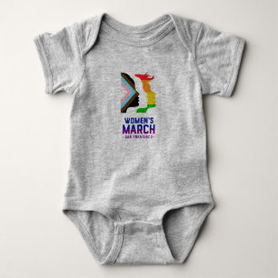 Body Para Bebé Marcha Femenina SF - El orgullo infantil