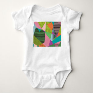 Body Para Bebé Marco creativo de Memphis Diseño moderno
