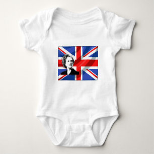 Body Para Bebé Margaret Thatcher Union Jack