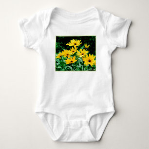 Body Para Bebé Margaritas Enredadera Infantil