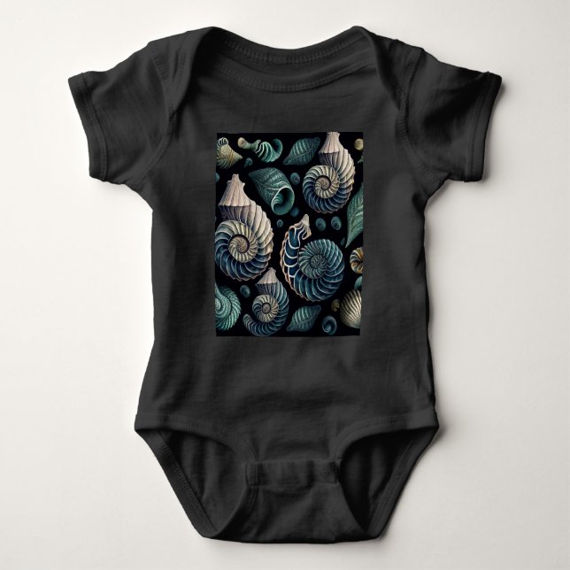 Body Para Bebé Marine Treasures (Anverso)