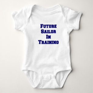 Body Para Bebé Marinero futuro en el entrenamiento