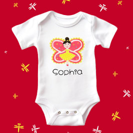 Body Para Bebé Mariposa