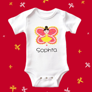 Body Para Bebé Mariposa