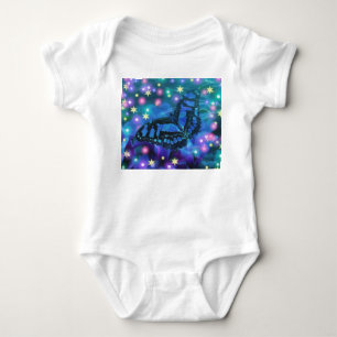 Body Para Bebé Mariposa azul mágica