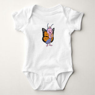 Body Para Bebé Mariposa como enfermera