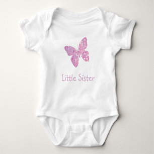 Body Para Bebé Mariposa de hermanita pequeña