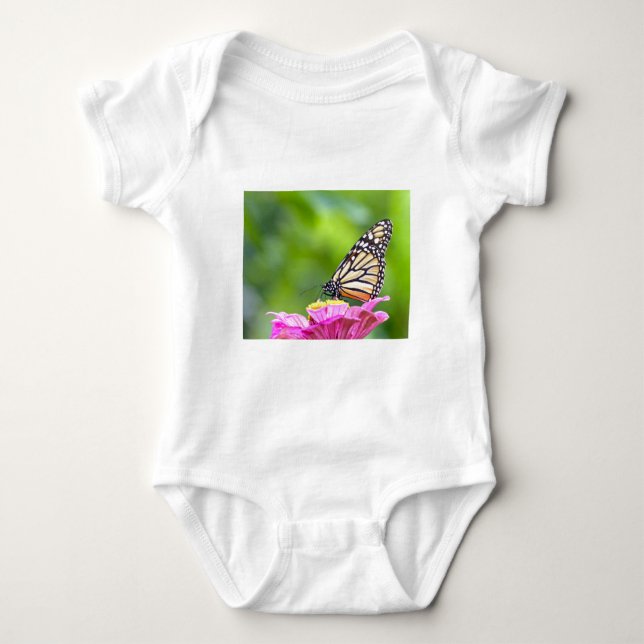 Body Para Bebé Mariposa monarca (Anverso)