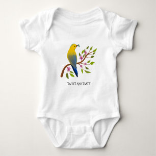 Body Para Bebé mariquita insecto sabroso colorido pájaro femenino