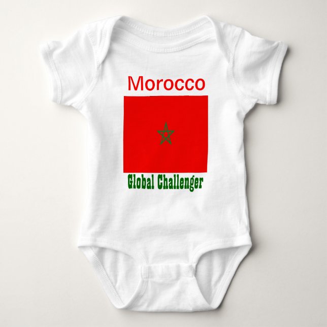 Body Para Bebé Marruecos (Anverso)