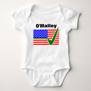 Body Para Bebé Martin O'Malley Para Presidente 2016