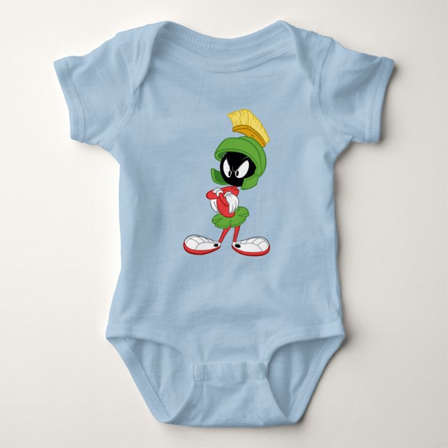 Body Para Bebé MARVIN THE MARTIAN™ | Armas cruzadas (Anverso)