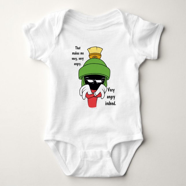 Body Para Bebé MARVIN THE MARTIAN™ Pout (Anverso)