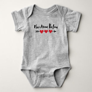 Body Para Bebé Más amour pour favor baby bodysuit