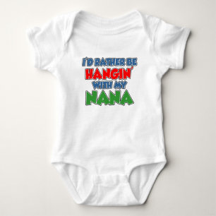 Body Para Bebé Más Bien Estar Colgando Con Nana