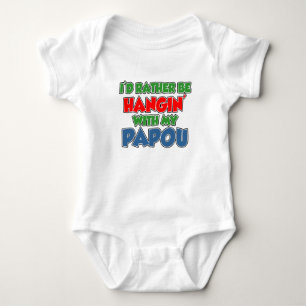 Body Para Bebé Más bien estar con Papou
