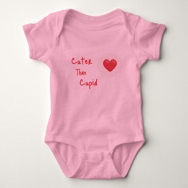 Body Para Bebé Más que Cupido (Anverso)