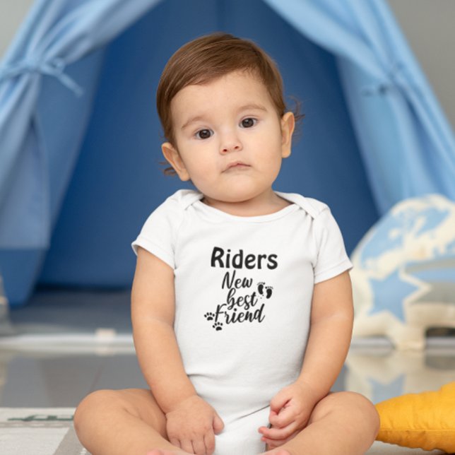 Body Para Bebé Mascota de perro personalizado bebé mejor amigo (Subido por el creador)