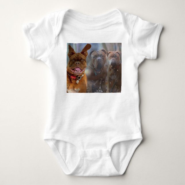 Body Para Bebé Mastiff Plus (Anverso)