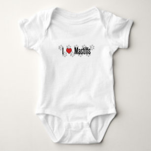 Body Para Bebé Mastines I (del corazón)