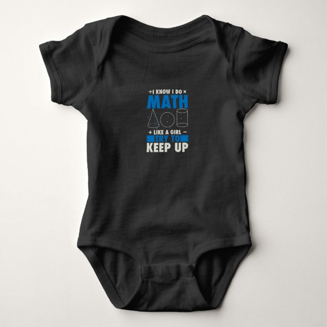 Body Para Bebé Math Math Teacher Pun Gift (Anverso)