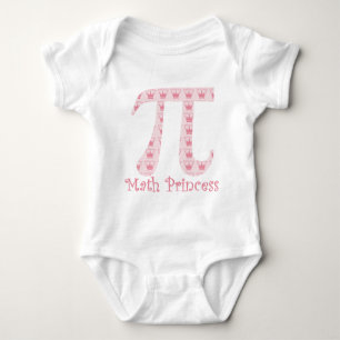 Body Para Bebé Math Princess Pi