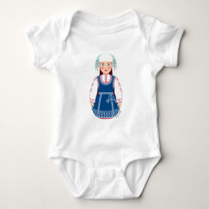 Body Para Bebé Matryoshka Baby Bodysuit
