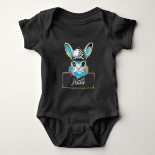 Body Para Bebé Matt Bubble Easter Bunny