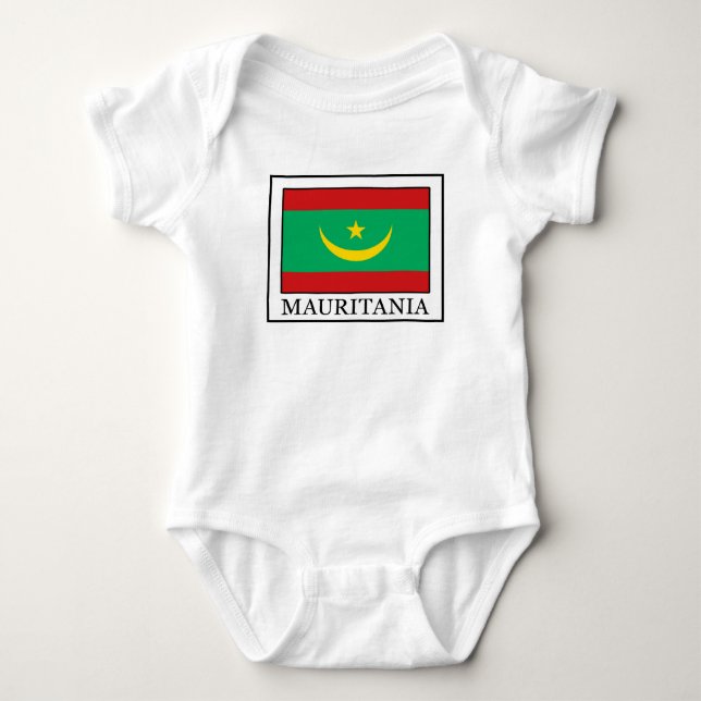 Body Para Bebé Mauritania (Anverso)