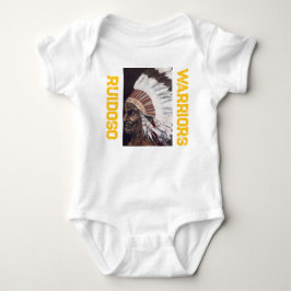 Body Para Bebé Máximo fanático de Geronimo Ruidoso Warriors