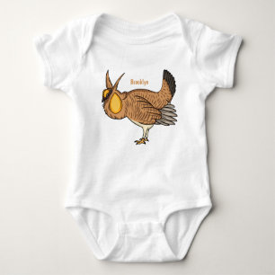 Body Para Bebé Mayor ilustracion de personalizado de pollo de pra