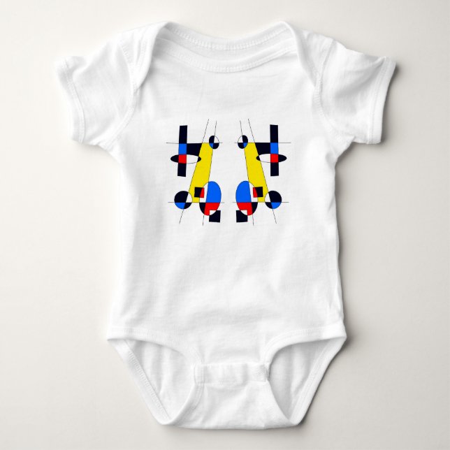 Body Para Bebé Mazipoodles Racers (Anverso)