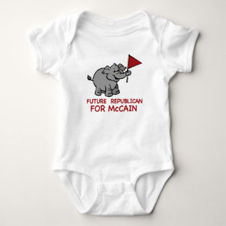 Body Para Bebé McCain republicano futuro