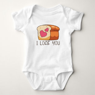 Body Para Bebé Me Ahogas Que Has Pan Comida Pun Valentine