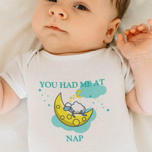 Body Para Bebé Me conquistaste con la siesta - Ovejas durmiendo