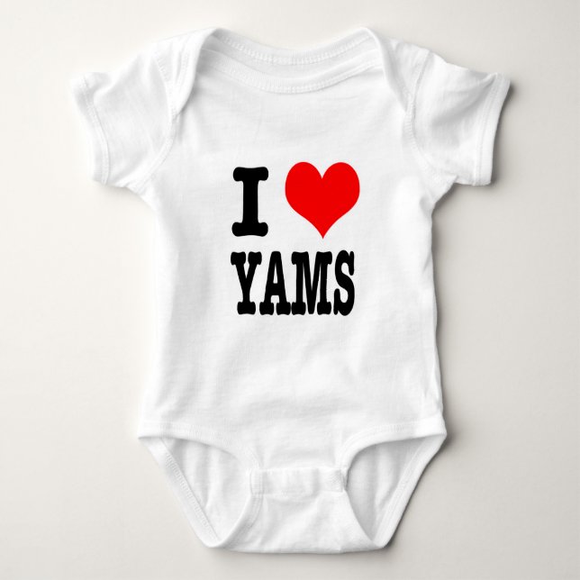 BODY PARA BEBÉ ME ENCANTA (AMO) LOS ÑAMES (Anverso)