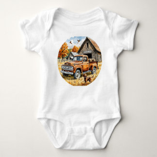 Body Para Bebé Me Encanta Cazar Con Papá, Cazar Caídas, Otoño,