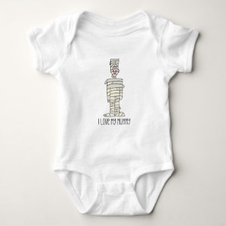 Body Para Bebé Me encanta mi mamá Halloween Baby Bodysuit