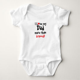 Body Para Bebé Me encanta mi papá Funny Baby Bodysuit