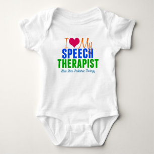 Body Para Bebé Me Encanta Mi Terapia De Voz Personalizado Cutáne