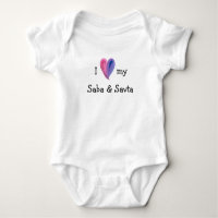 Me encanta mi traje de bebé saba y sabana