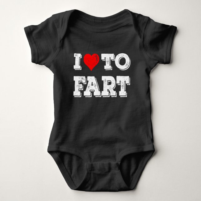 Body Para Bebé Me Encanta Partir El Gracioso Regalo Del Recién Na (Anverso)