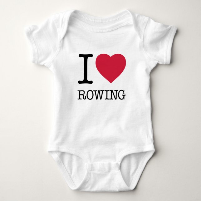 BODY PARA BEBÉ ME ENCANTA ROWING (Anverso)