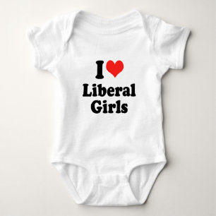 BODY PARA BEBÉ ME ENCANTAN LOS CHICAS LIBERALES