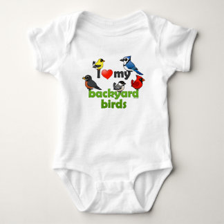 Body Para Bebé Me encantan mis pájaros traseros