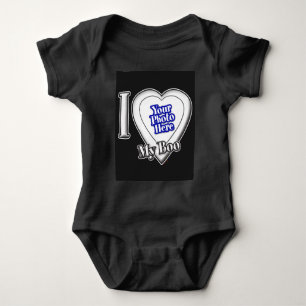 Body Para Bebé Me Encanto Mi Boo Con Tu Traje De Bebé.